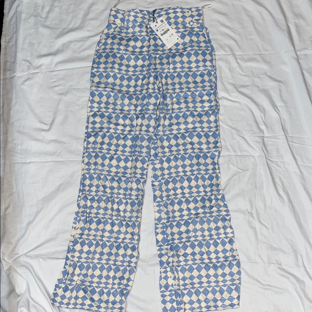 ZARA Satin patterned set